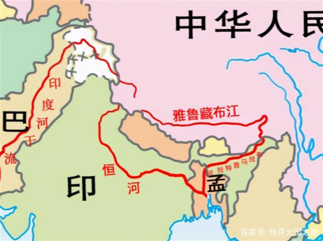 中国的河vs印度的河